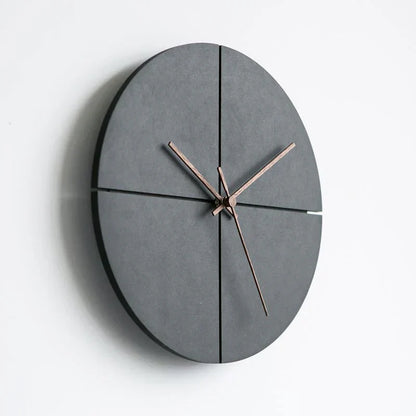 Quiet Quartz Movement Clock for Minimalist Wall Decor