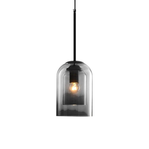Stylish Hanging Glass Light Fixture for Home and Office Use
