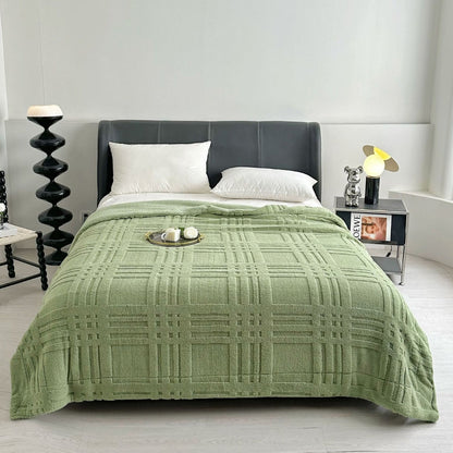 Elegant Textured Winter Blanket for Ultimate Comfort
