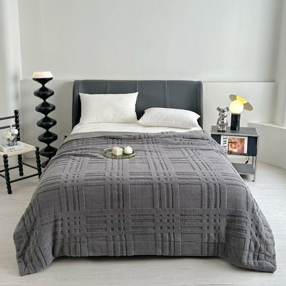 Elegant Textured Winter Blanket for Ultimate Comfort