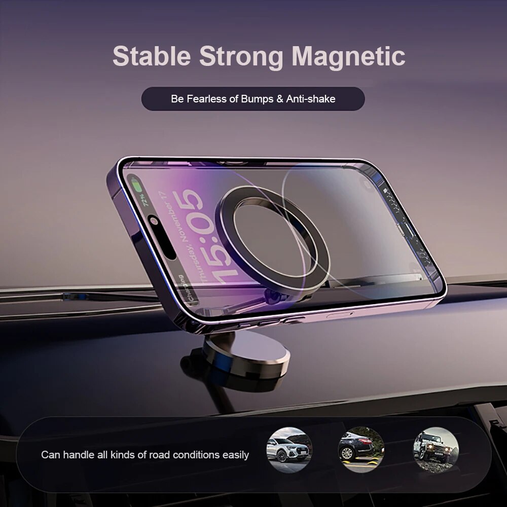 Secure Magnetic Phone Mount for Your Car