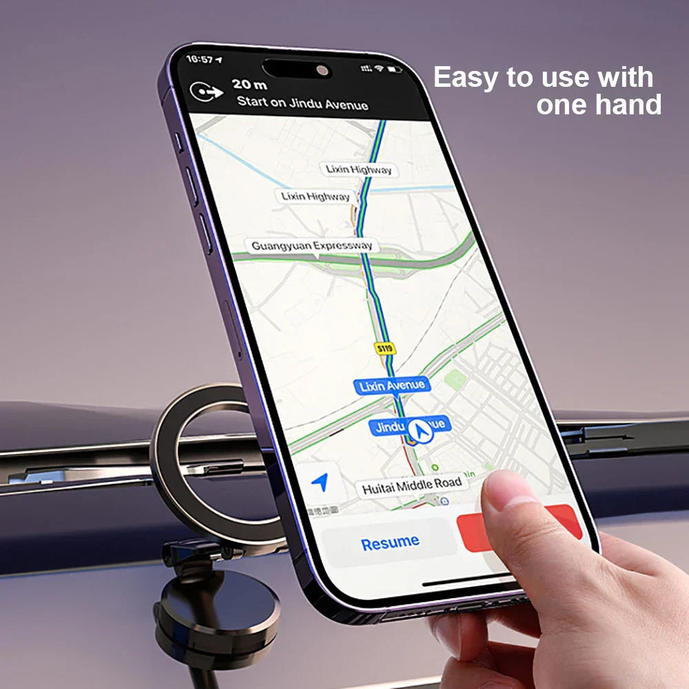 Secure Magnetic Phone Mount for Your Car