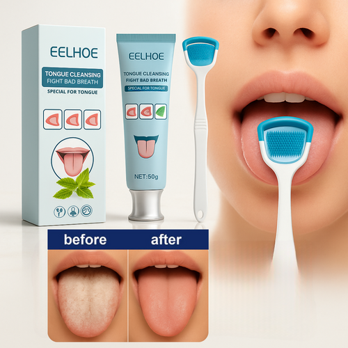 Ultimate Tongue Cleaner Set for Fresh Breath