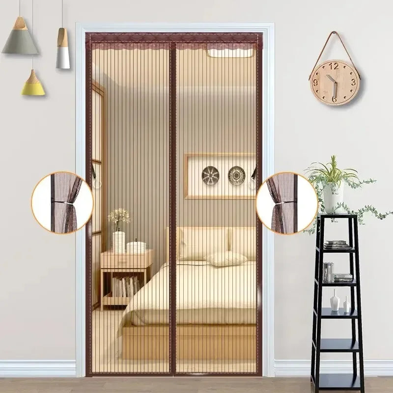 Magnetic Insect Screen Door - Easy to Install
