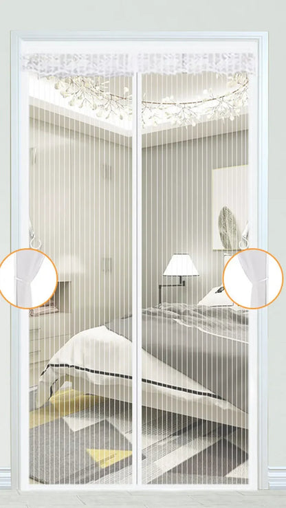 Magnetic Insect Screen Door - Easy to Install
