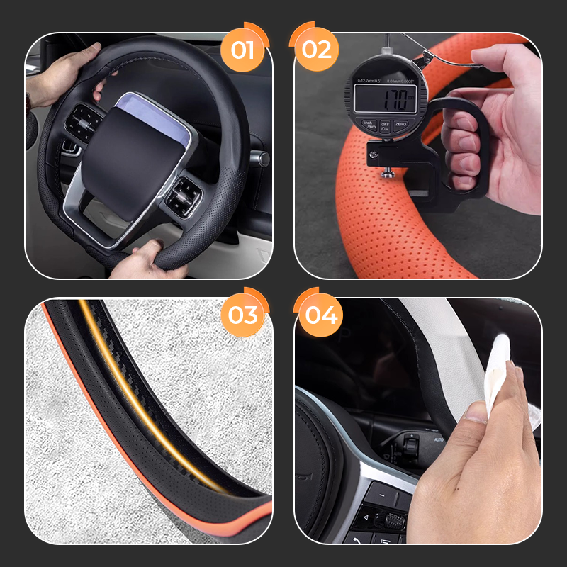 Safe Driving with a Comfortable, Non-Slip Grip Handle