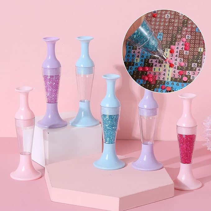 SparkleMarker - Creative Diamond Art Tool with Floral Design