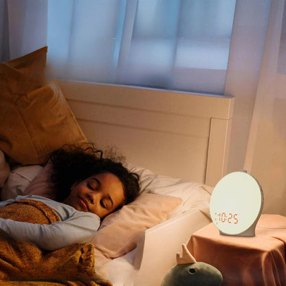 Sunrise Simulation Alarm Clock Lamp with Calming Mood Light