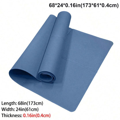 Foldable Yoga Mat | EVA Material | 3–6 mm Thickness | Lightweight & Non-Slip | 173x60 cm