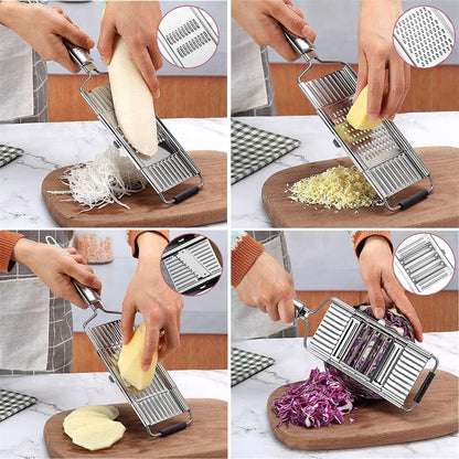 Versatile Vegetable Cutter Set - Multi-Function Slicing Tools