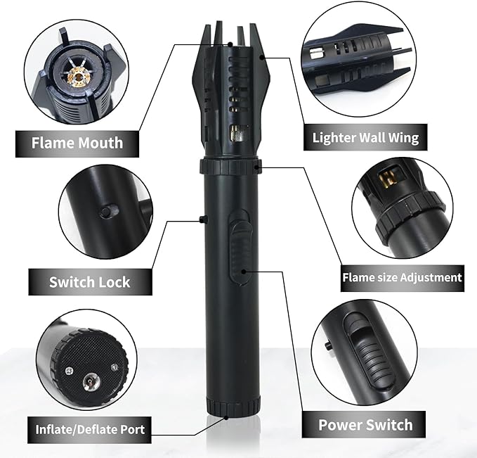 FlameMaster Pro | Precision Jet Lighter for Adventurers