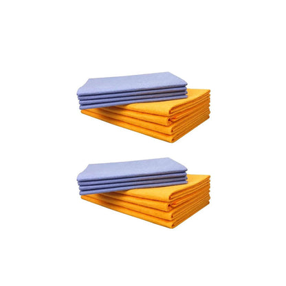 Versatile Absorbent Cleaning Cloths - 8 Pack for Every Task