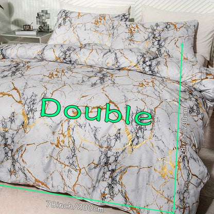 Modern Design Quilt Cover Set – Stylish Bedding Ensemble