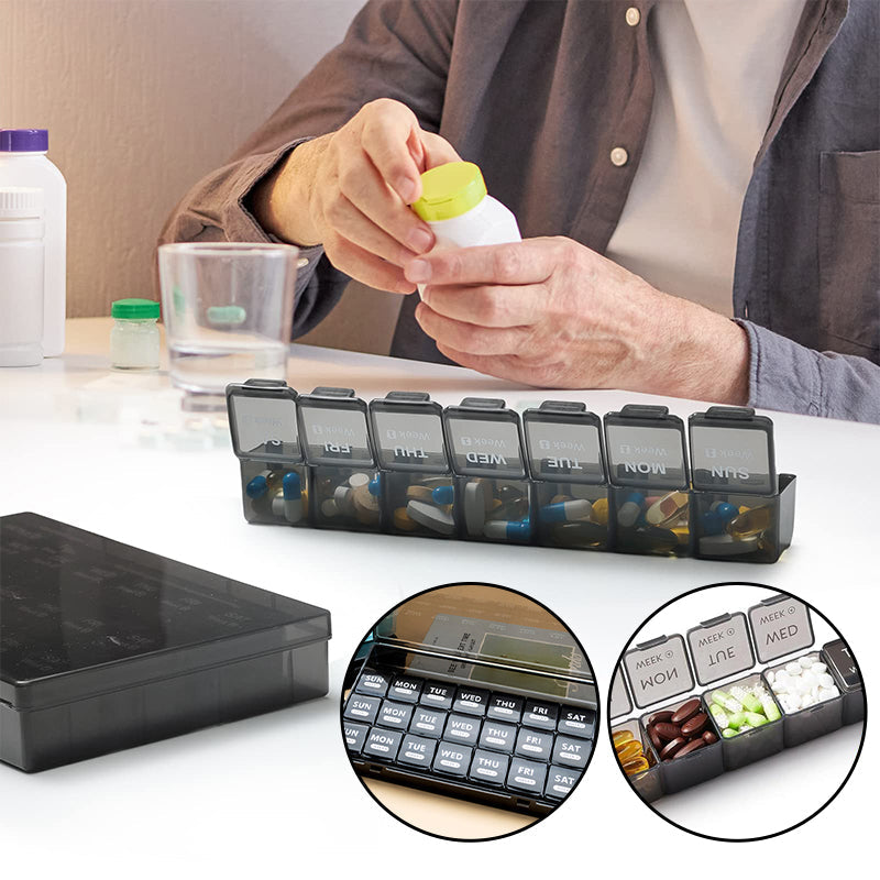 Stay Organized and Safe – Never Forget a Pill Again