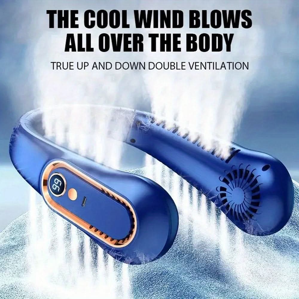 Digital Neck Fan for Cooling