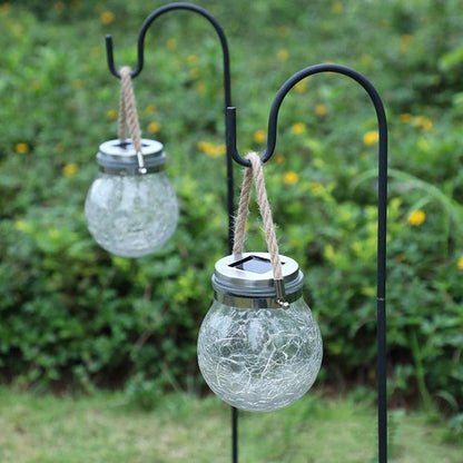 Garden Hook Stake | 76 cm Metal | Black Rustproof | Perfect for Lanterns & Hanging Plants