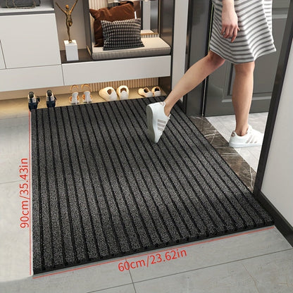 Weather-Resistant Doormat for Indoor and Outdoor Use - All-Season Design
