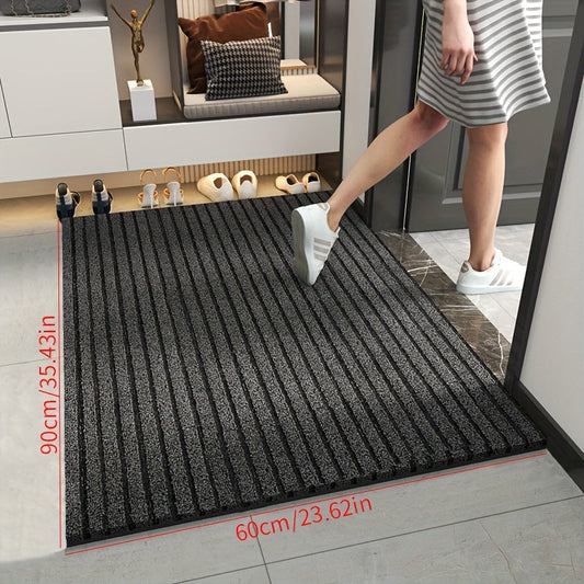 Weather-Resistant Doormat for Indoor and Outdoor Use - All-Season Design