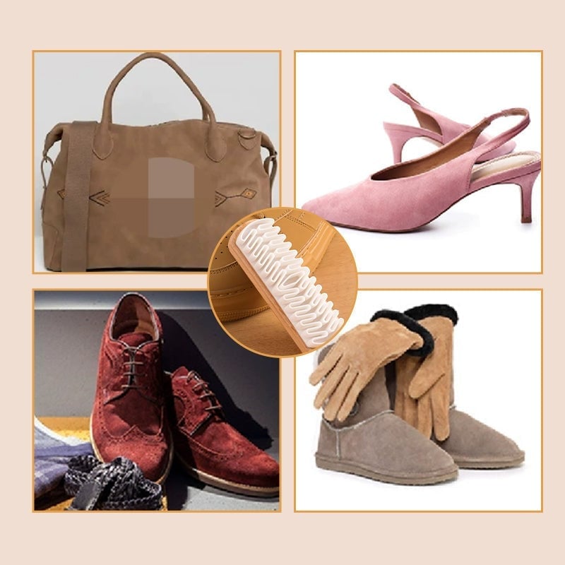 Gentle Suede Cleaning Brush | Non-Chemical Nubuck Care