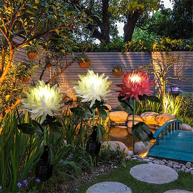 Transform Your Garden with Effortless Solar Flower Lights