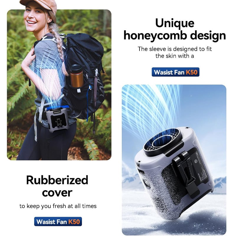 USB Hands-free Fan Belt for Comfortable Airflow