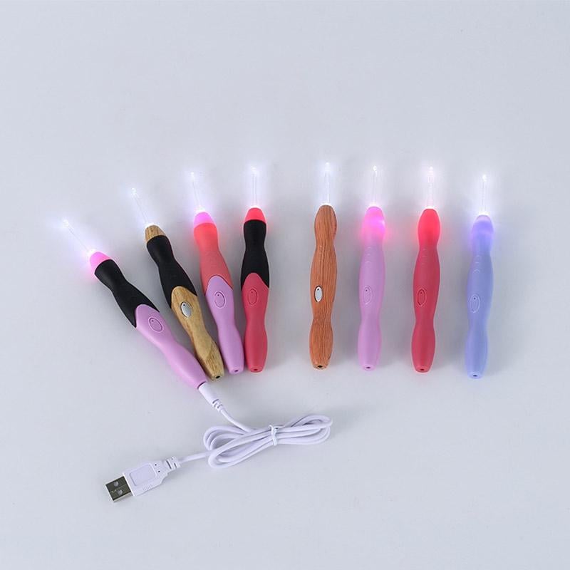 Comfortable Crochet Anytime with Built-in LED Light