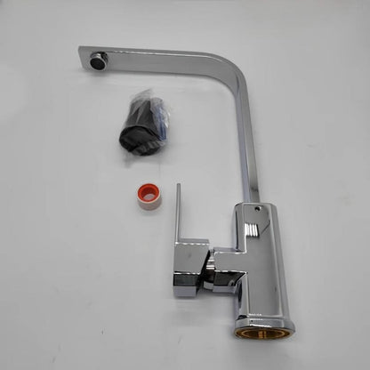 Rotating Kitchen Tap with Hot and Cold Water Functionality
