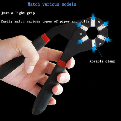 Adjustable Multi-Tool Wrench with Precision Grip | Versatile & Durable