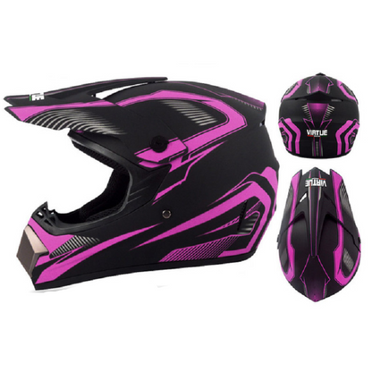 Cross Racing Helmet Set for Motorcycles