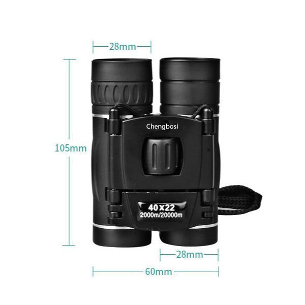 High Definition Binoculars – 40x Magnification with Wide Viewing Angle