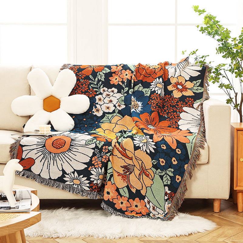 Cozy Blanket for Sofas and Outdoor Comfort