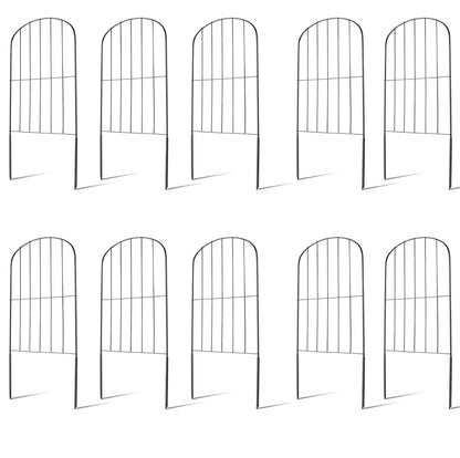Stylish Fence for Immediate Protection of Plants and Pets