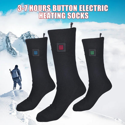 Heated Socks with USB Recharge – Adjustable Temperature for Men & Women