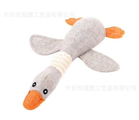 Stuffed Toy of a Pet Goose