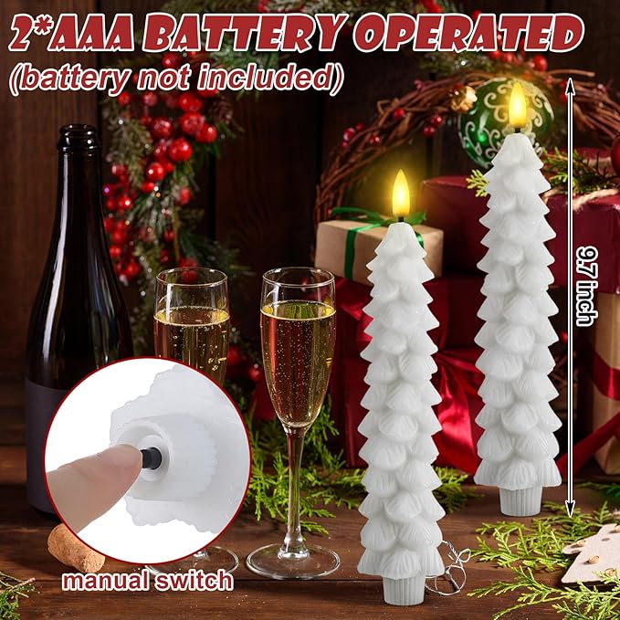Flameless LED Candles with Remote – LumaGlow 3D Flickering Effect
