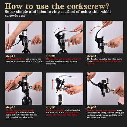 Cork Opener – Effortlessly Open Any Wine Bottle in Seconds