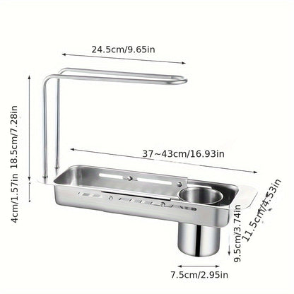 Sink Drain Organizer - Efficient Drainage Solution