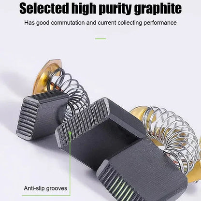 Restoring Tools Quietly and Durably with Carbon Brushes
