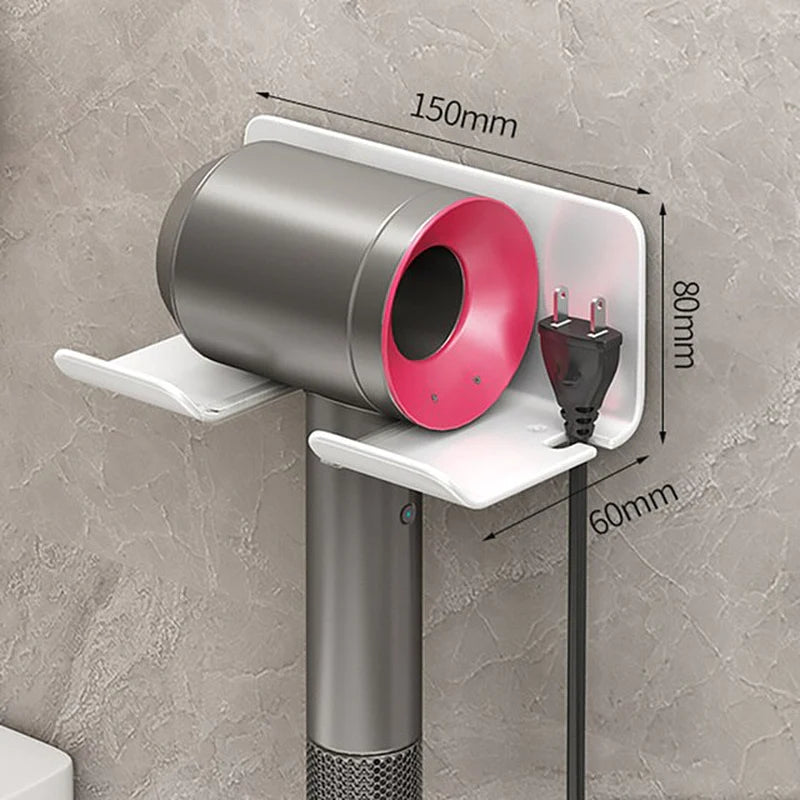 Stylish Wall-Mounted Organizer for Hair Care Essentials