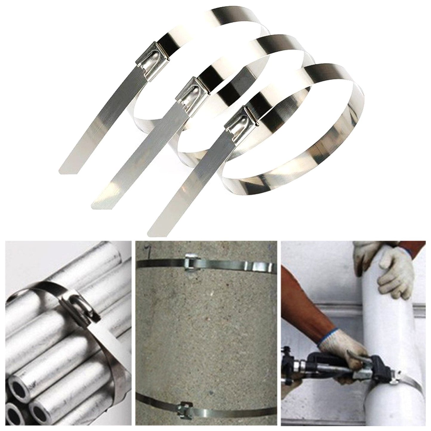 Stainless Steel Tie That Stays Perfectly in Place All Day