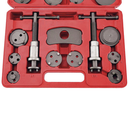 Universal Brake Caliper Reset Tool Set - 22 Pieces