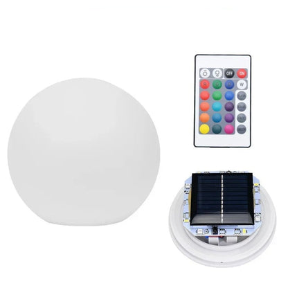 Waterproof Solar Garden Sphere Lights – RGB LED Outdoor Lamps