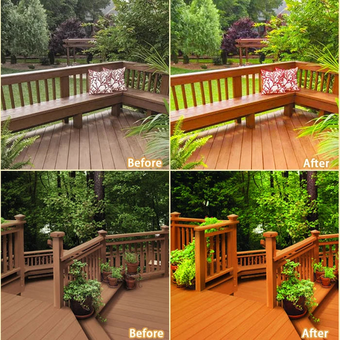 Wood Protection Agent with Beeswax