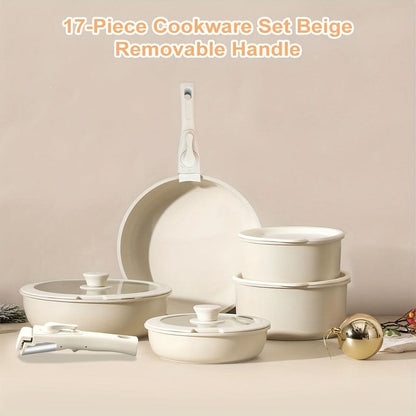 Ceramic Cookware Set for Tidy Contemporary Kitchens