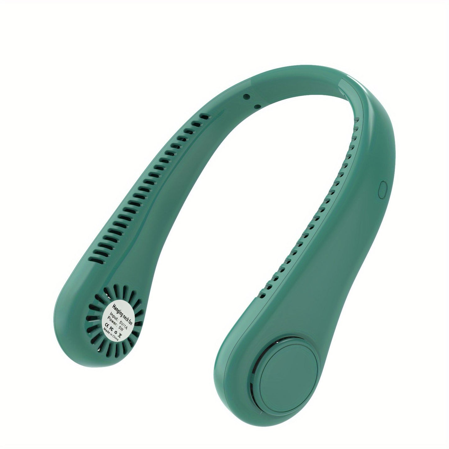Rechargeable Mini Bladeless Neck Fan - Wireless Portable Personal Cooler