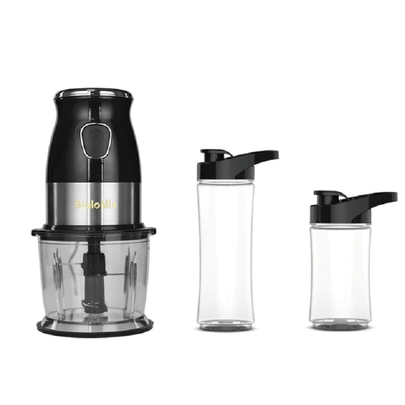 Compact Juicer and Blender Bottle for Baby Food and Meat Grinding