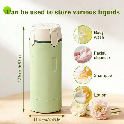 Compact 4-in-1 Travel Toiletry Organizer with 30ML Bottles