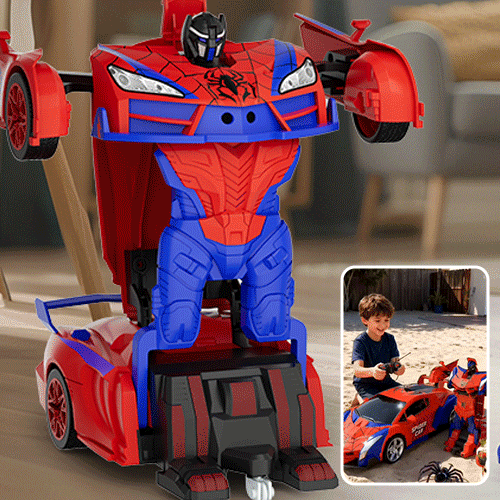Transforming RC Racer with Robot Features | 2.4GHz Control