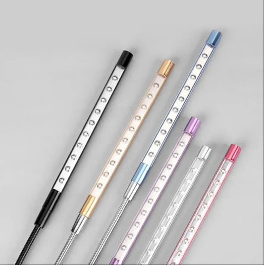 Flexible Neck LED Reading Light with 10 LEDs – USB Compact Lamp for Laptops, Power Banks & PCs