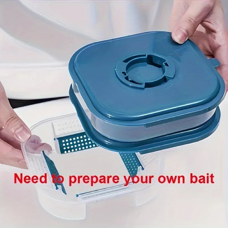 Effective Bait-Free Cockroach Trap | Reusable Insect and Pest Catcher | Suitable for Roaches, Spiders, and Ants